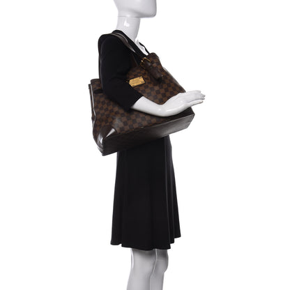Louis Vuitton Damier Ebene Hampstead MM 2 of 9