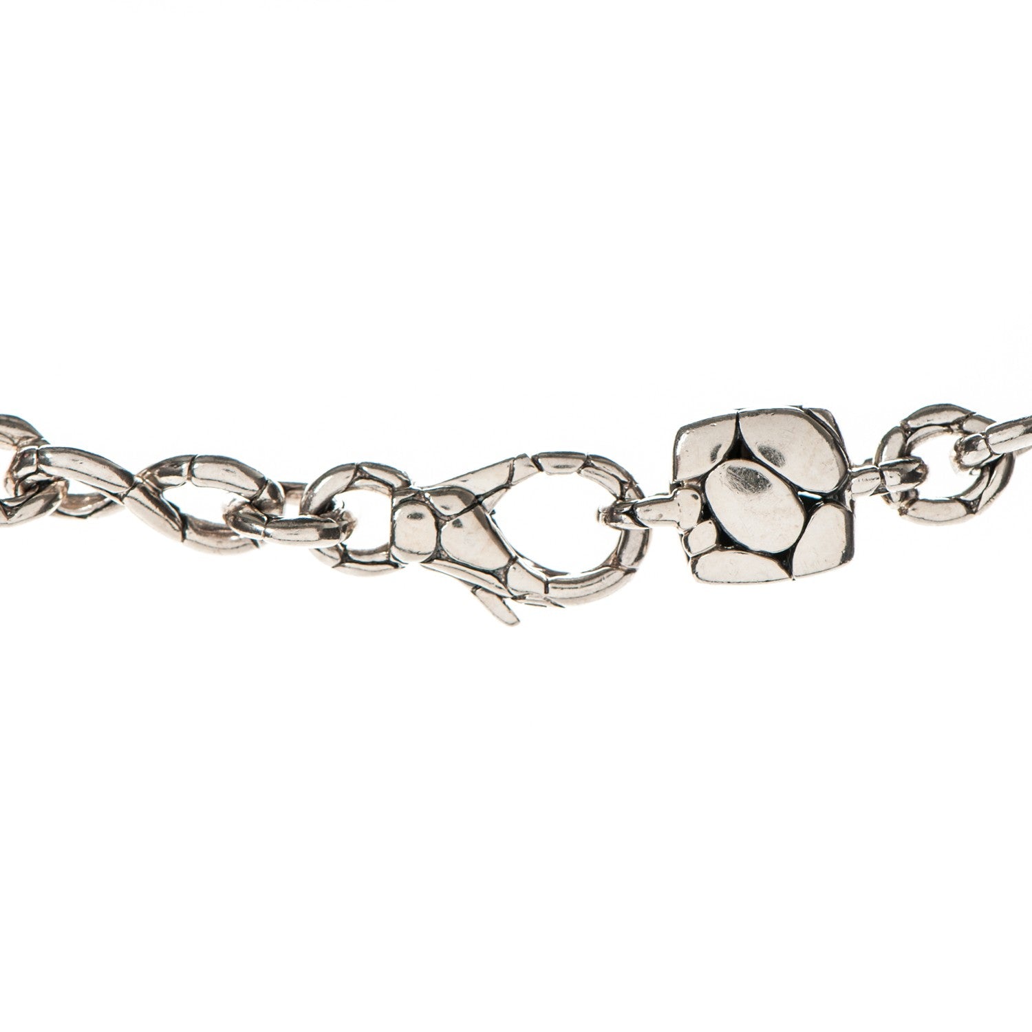John Hardy Sterling Silver Kali Square Station Sautoir Necklace 3 of 5