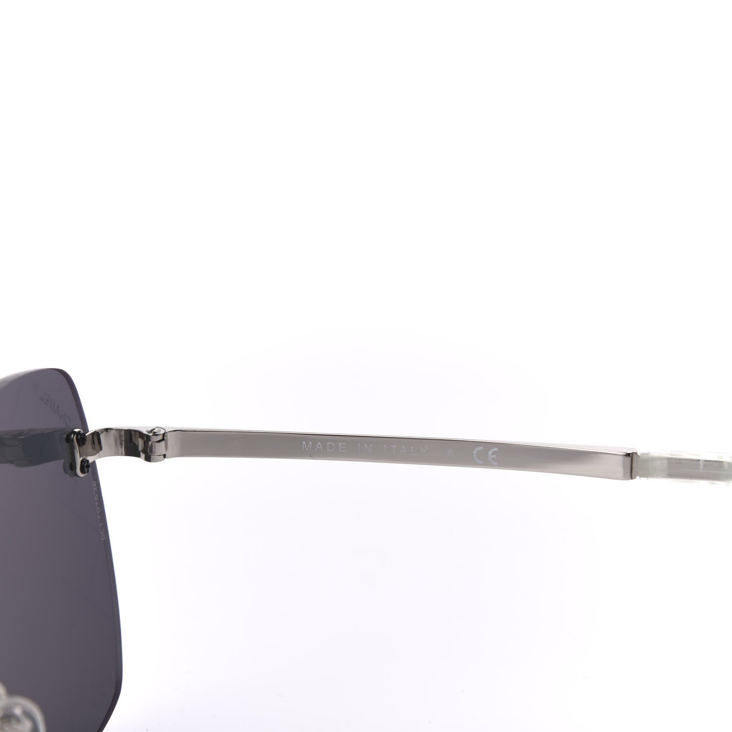 Chanel Shield Runway Sunglasses 4215 Silver Purple 6 of 8