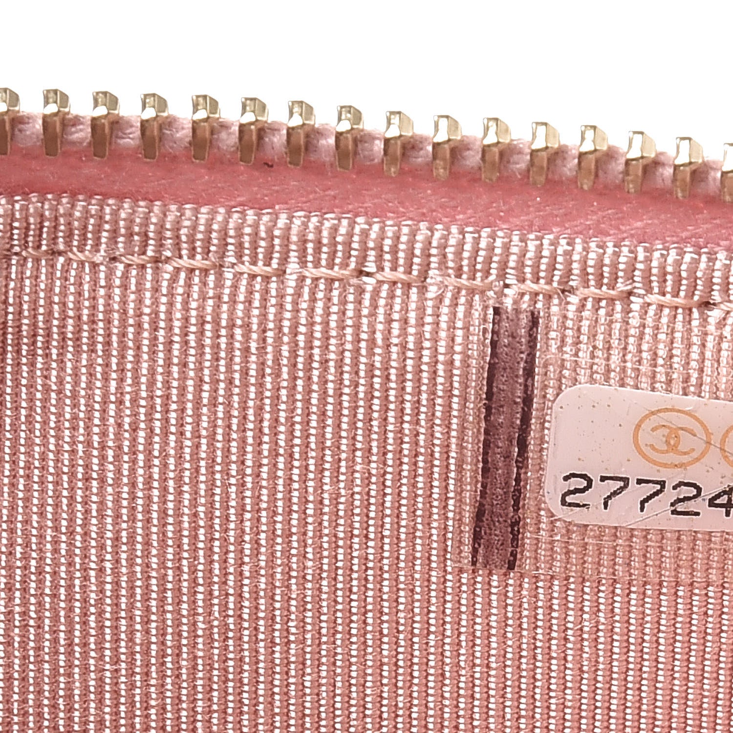 Chanel Iridescent Caviar Quilted Classic iPhone Pouch Rose Pink 7 of 8