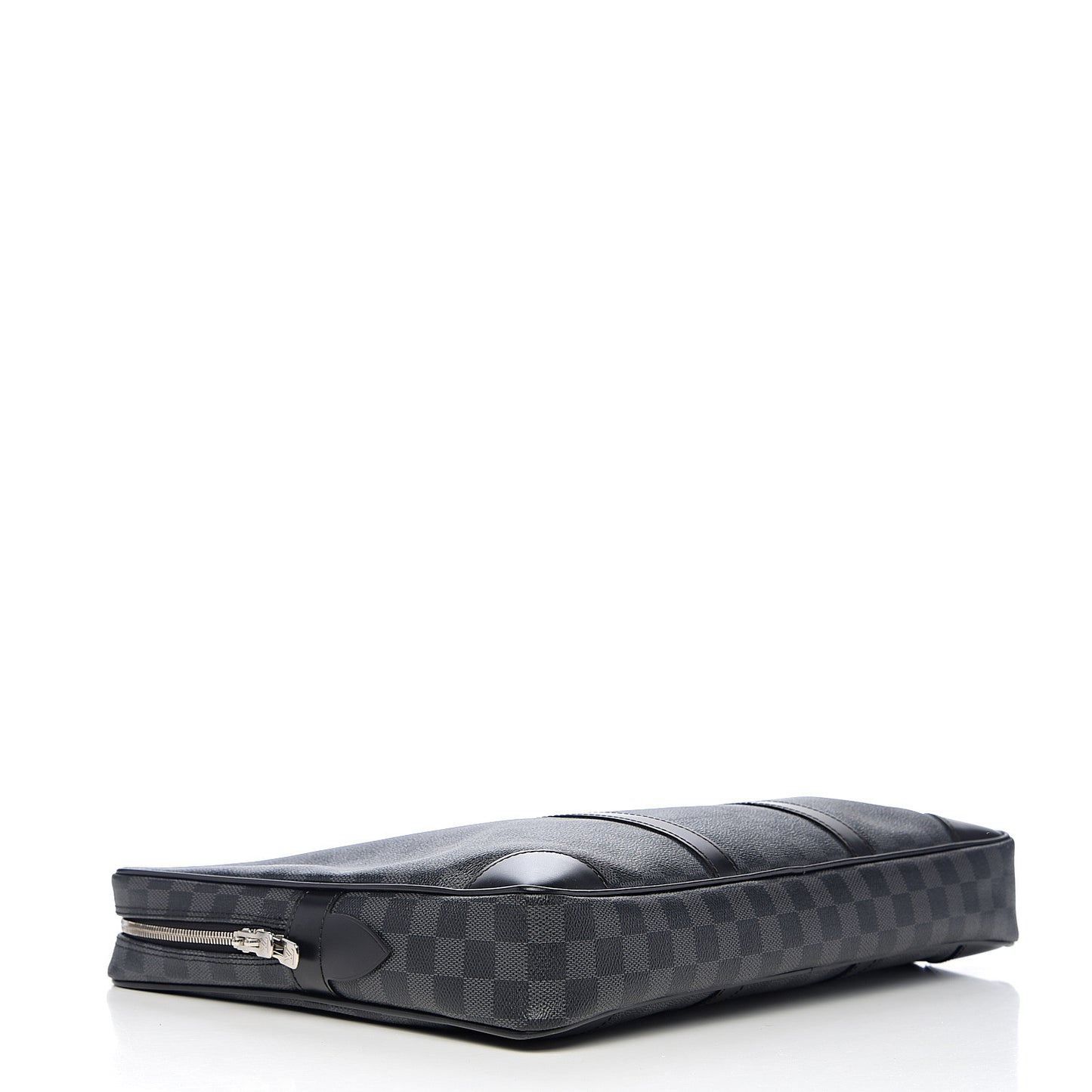 Damier Graphite Porte-Documents Voyage