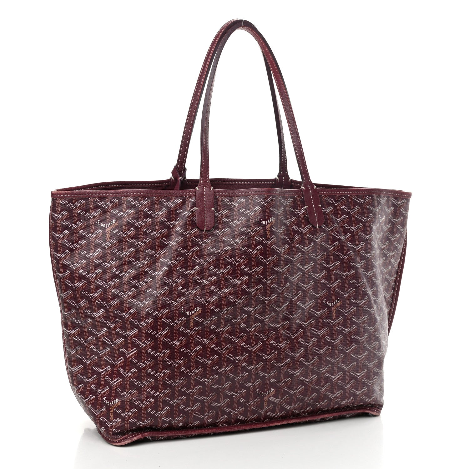 Goyard Goyardine Saint Louis PM Burgundy 4 of 18