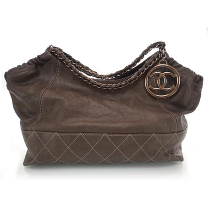 Chanel Leather Baby Coco Cabas Bronze 1 of 9