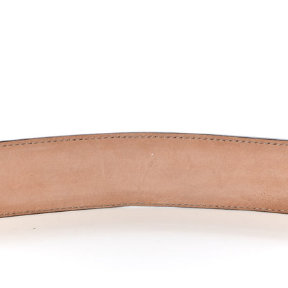 Gucci Calfskin Interlocking G 37mm Belt 80 32 Nut Brown 9 of 9