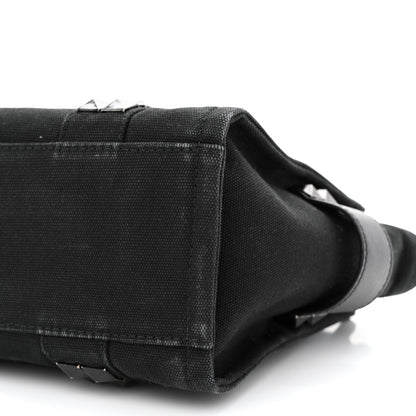 Marc Jacobs Cotton Canvas Mini The Stud Tote Bag Black 10 of 11