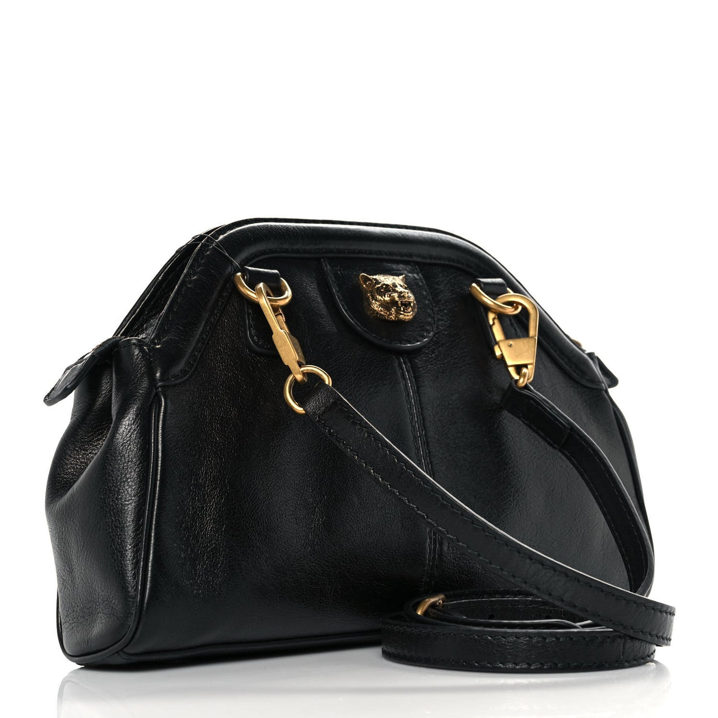Calfskin Small Re(Belle) Crossbody Bag Black