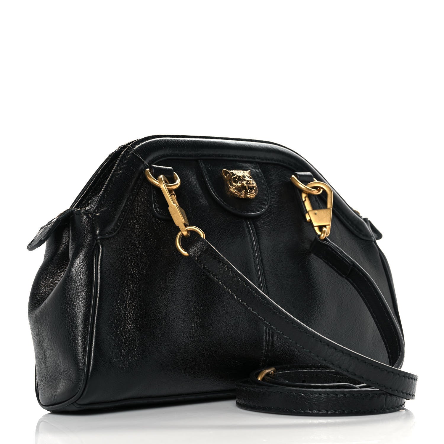 Gucci Calfskin Small Re(Belle) Crossbody Bag Black 3 of 10