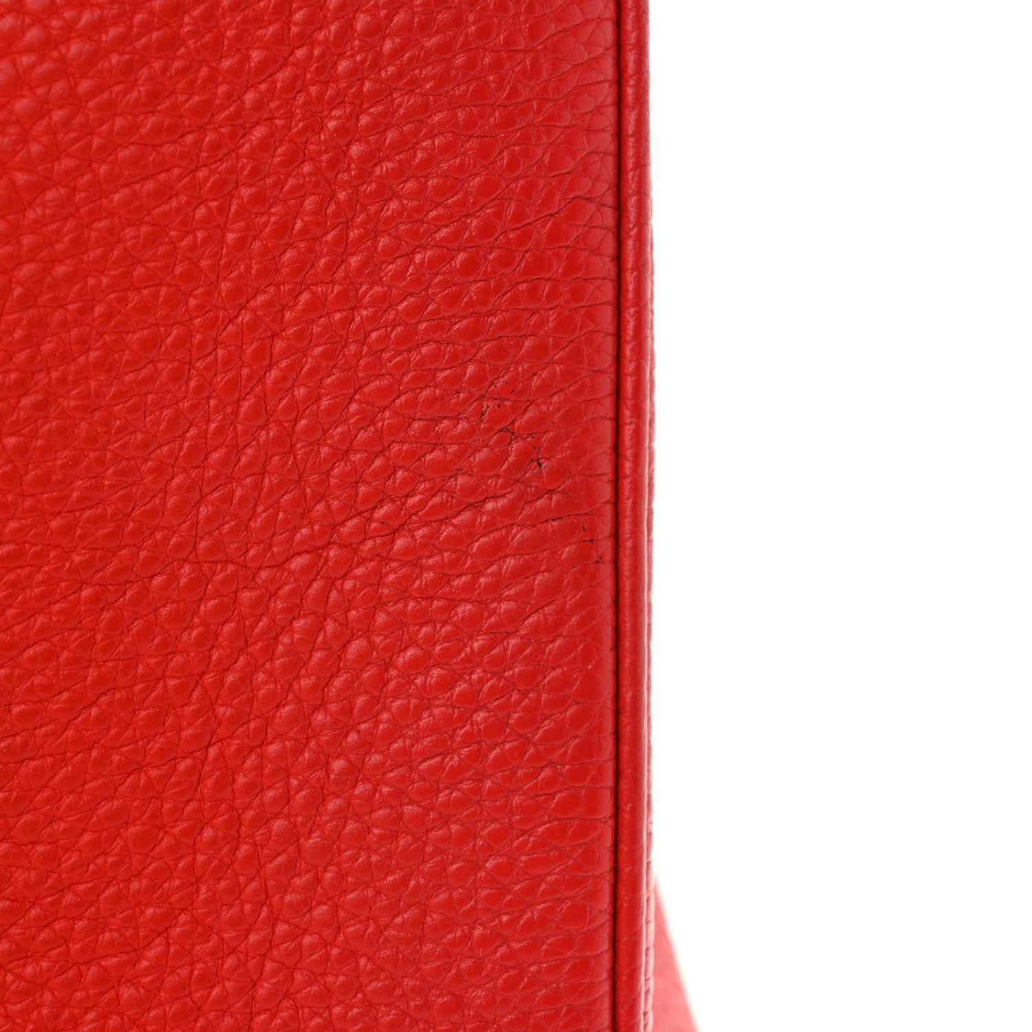 Christian Dior Calfskin Medium Diorissimo Tote Red 15 of 16