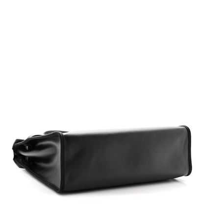 Hermes Toile H Berline Vache Hunter Herbag Zip PM 31 Black Ecru 5 of 12