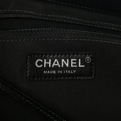Chanel Caviar Quilted Large Urban Companion Top Handle Shopping Tote Black 8 of 18
