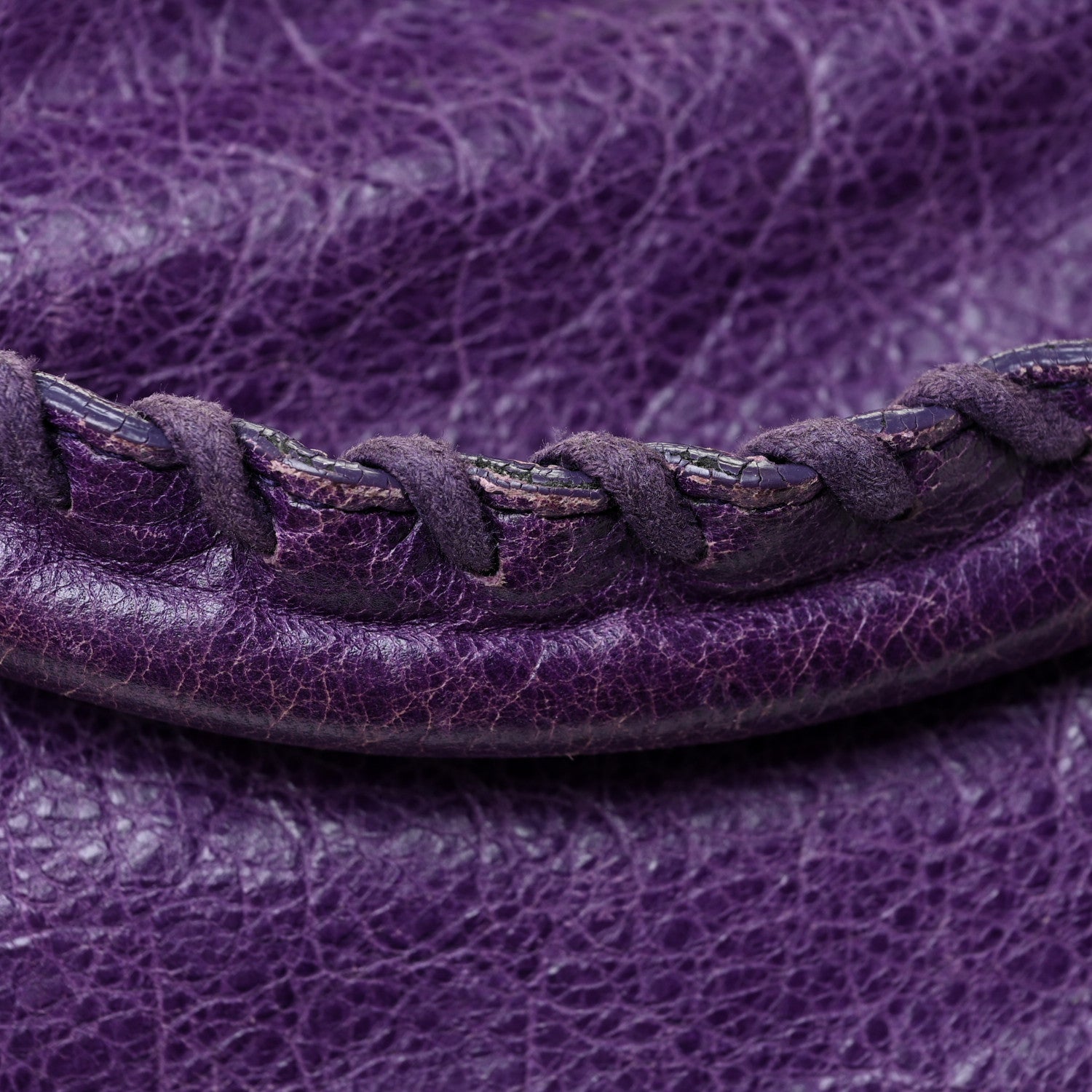Balenciaga Agneau Classic Hardware Velo Dark Violet 32 of 38