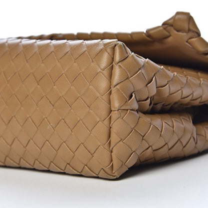 Bottega Veneta Nappa Intrecciato Small Olimpia Shoulder Bag Camel 12 of 13