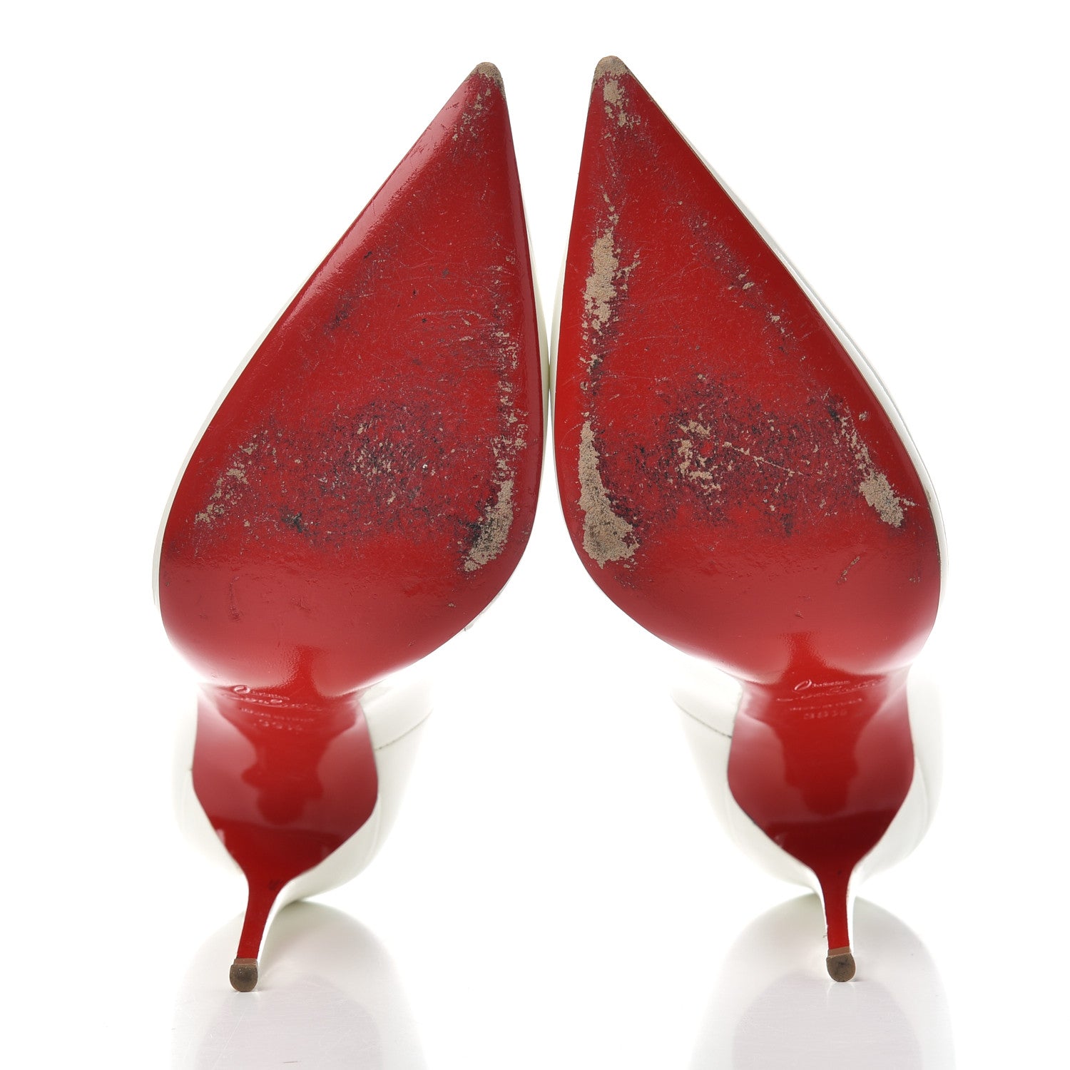 Christian Louboutin Patent So Kate 120 Pumps 39.5 Latte 6 of 10
