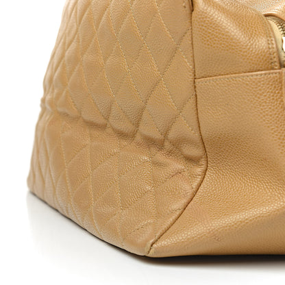 Chanel Caviar Quilted Grand Timeless Tote GTT Beige 20 of 26
