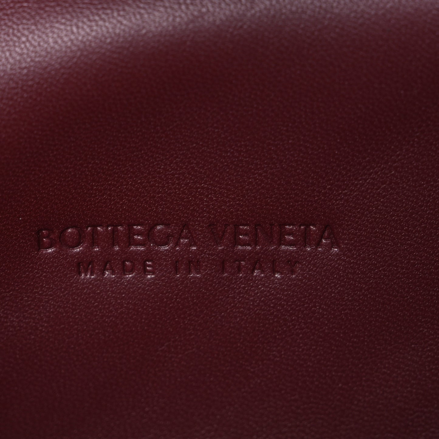 Nappa Intrecciato Small The Lauren 1980 Clutch With Chain Barolo