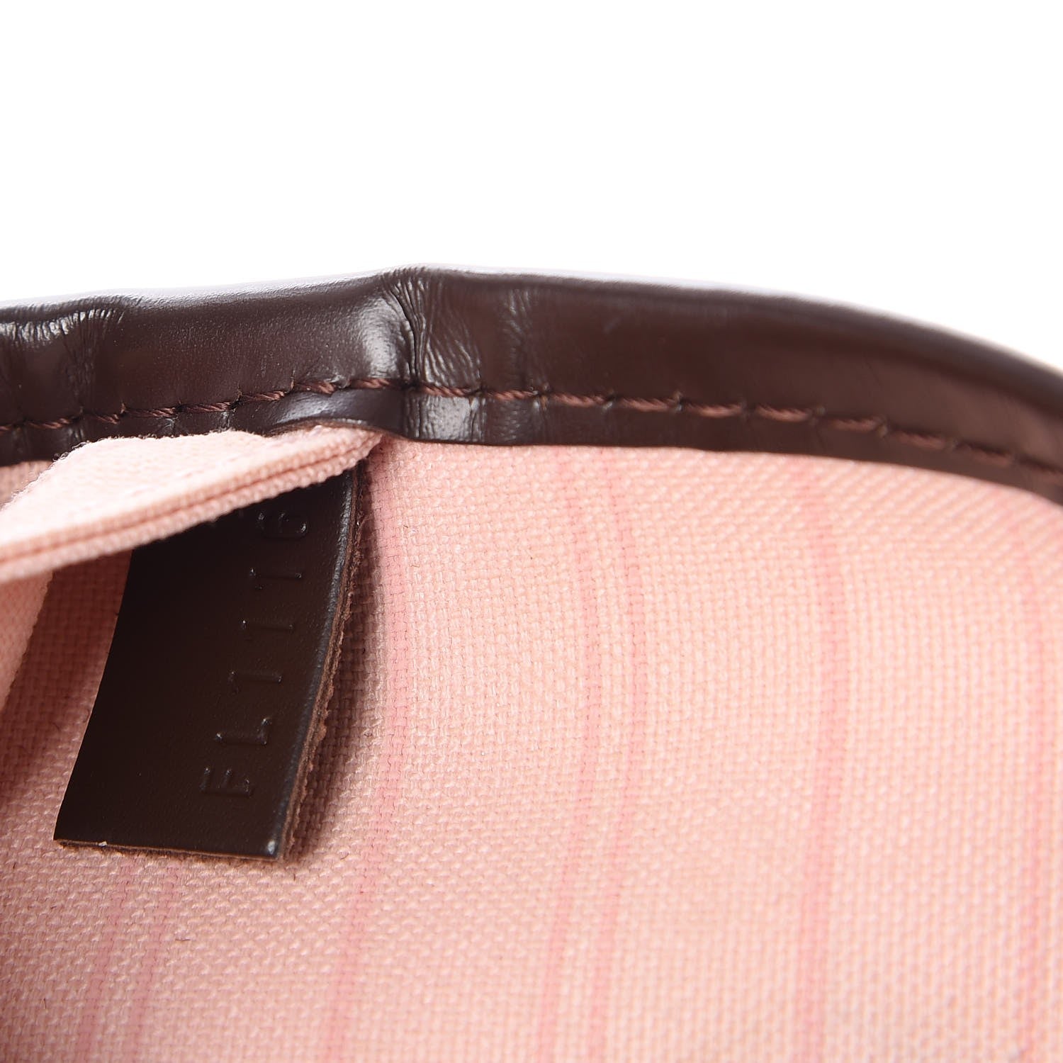 Louis Vuitton Damier Ebene Neo Neverfull MM Rose Ballerine 7 of 7
