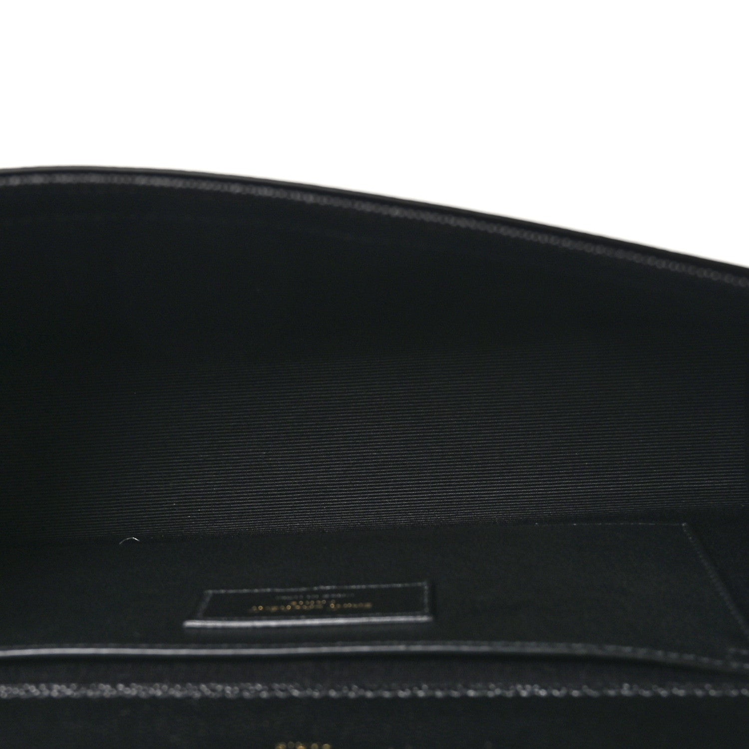 Saint Laurent Grain De Poudre Medium Classic Monogram Kate Satchel Black 5 of 10