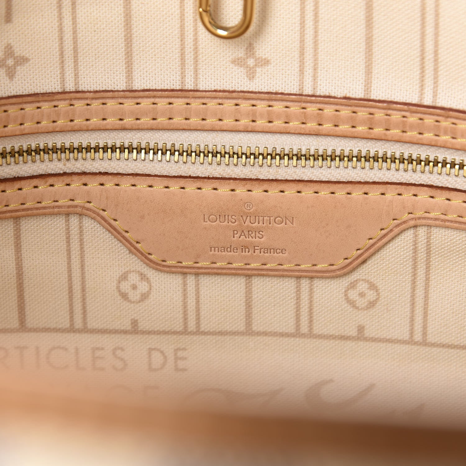 Louis Vuitton Damier Azur Neverfull MM 9 of 11