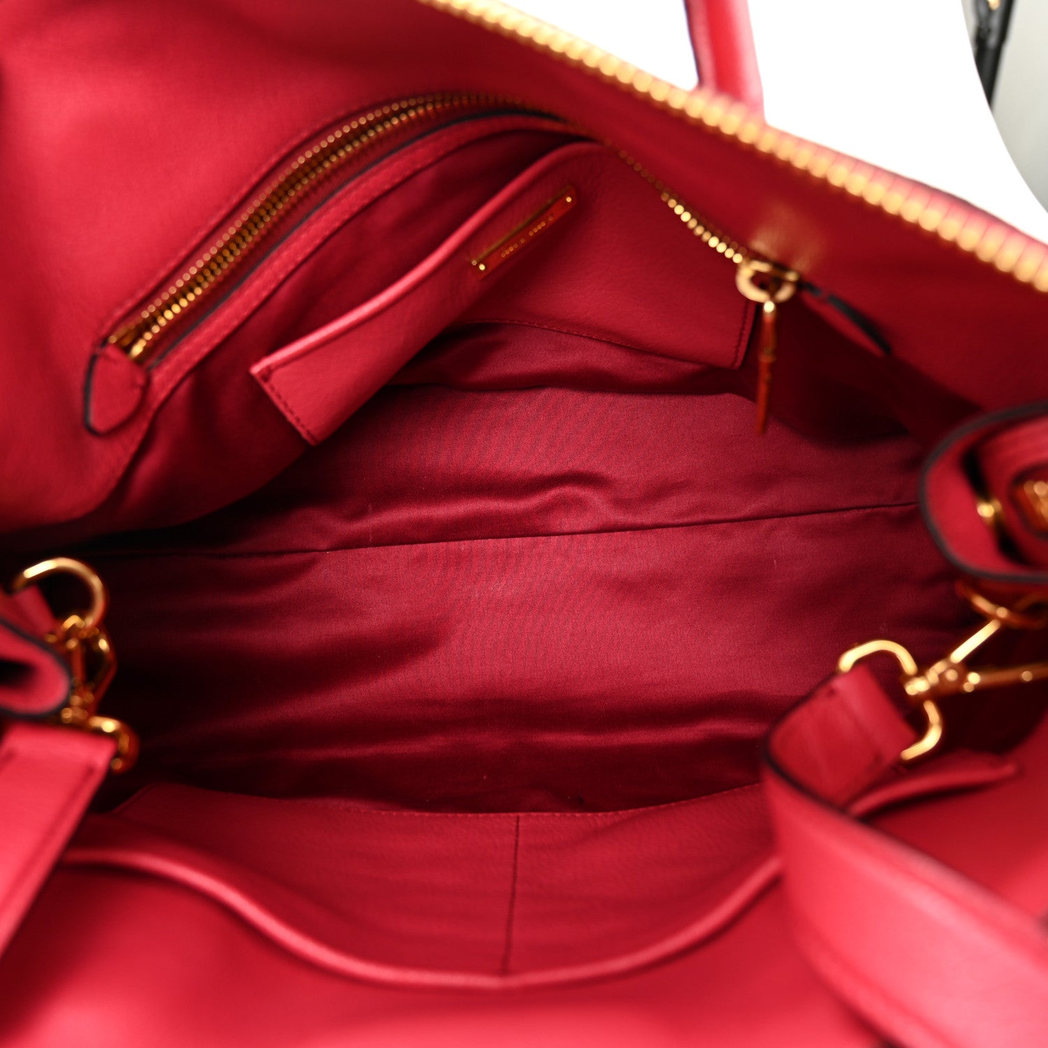 Miu Miu Goatskin Madras Top Handle Bag Fragola 1861549 – FASHIONPHILE