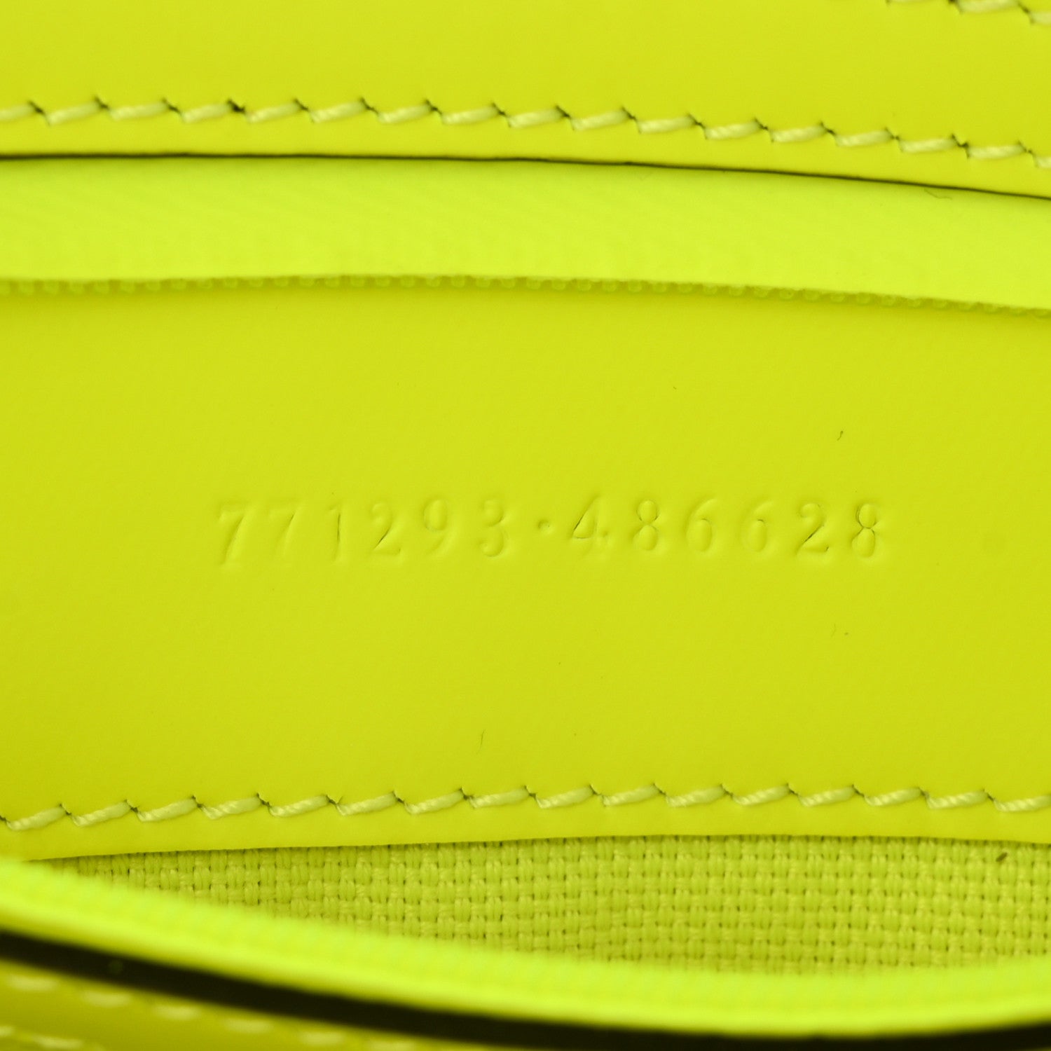 Gucci Rubber Effect Monogram GG Crossbody Bag Fluorescent Yellow 8 of 12
