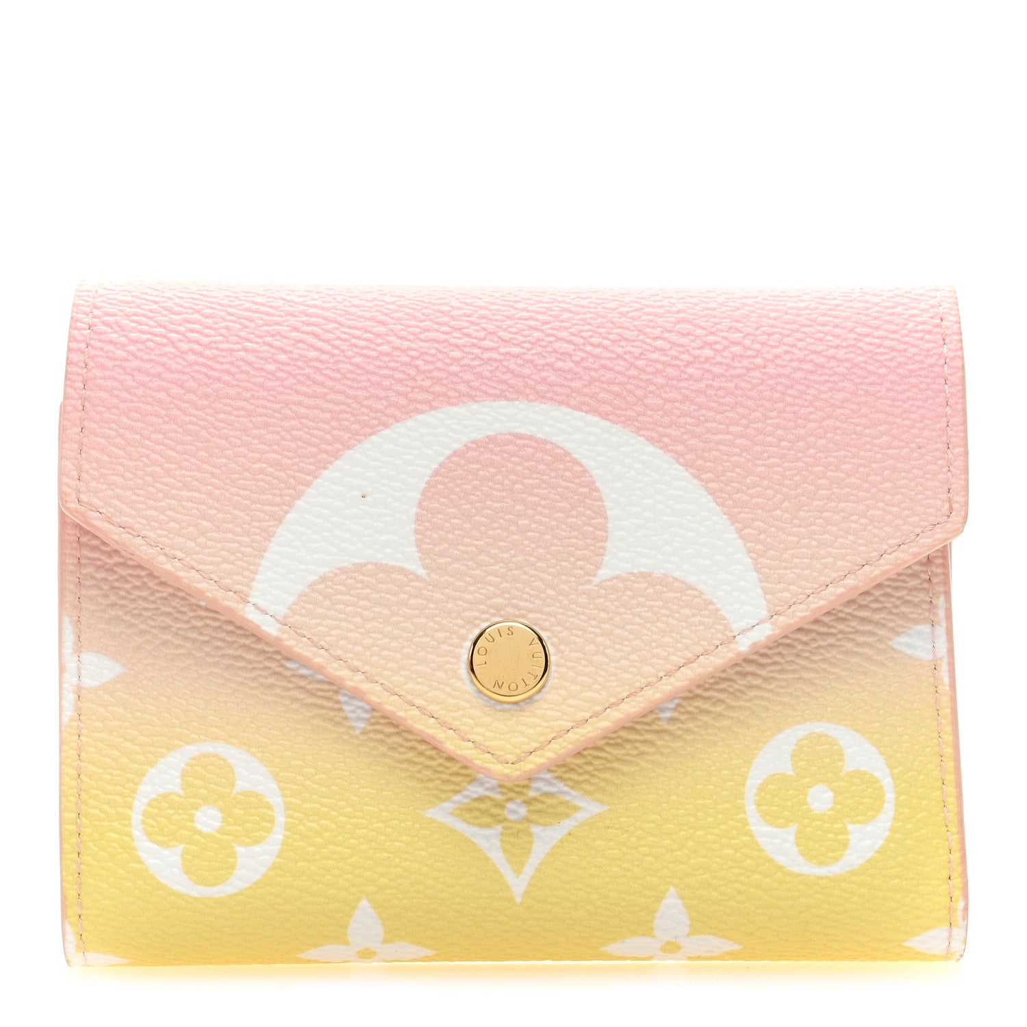 Louis Vuitton LOUIS VUITTON Monogram Giant By The Pool Victorine Wallet Light Pink 1 of 7