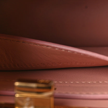 Fendi Shiny Nappa Petite Peekaboo I SEE U Satchel Baby Pink 7 of 9