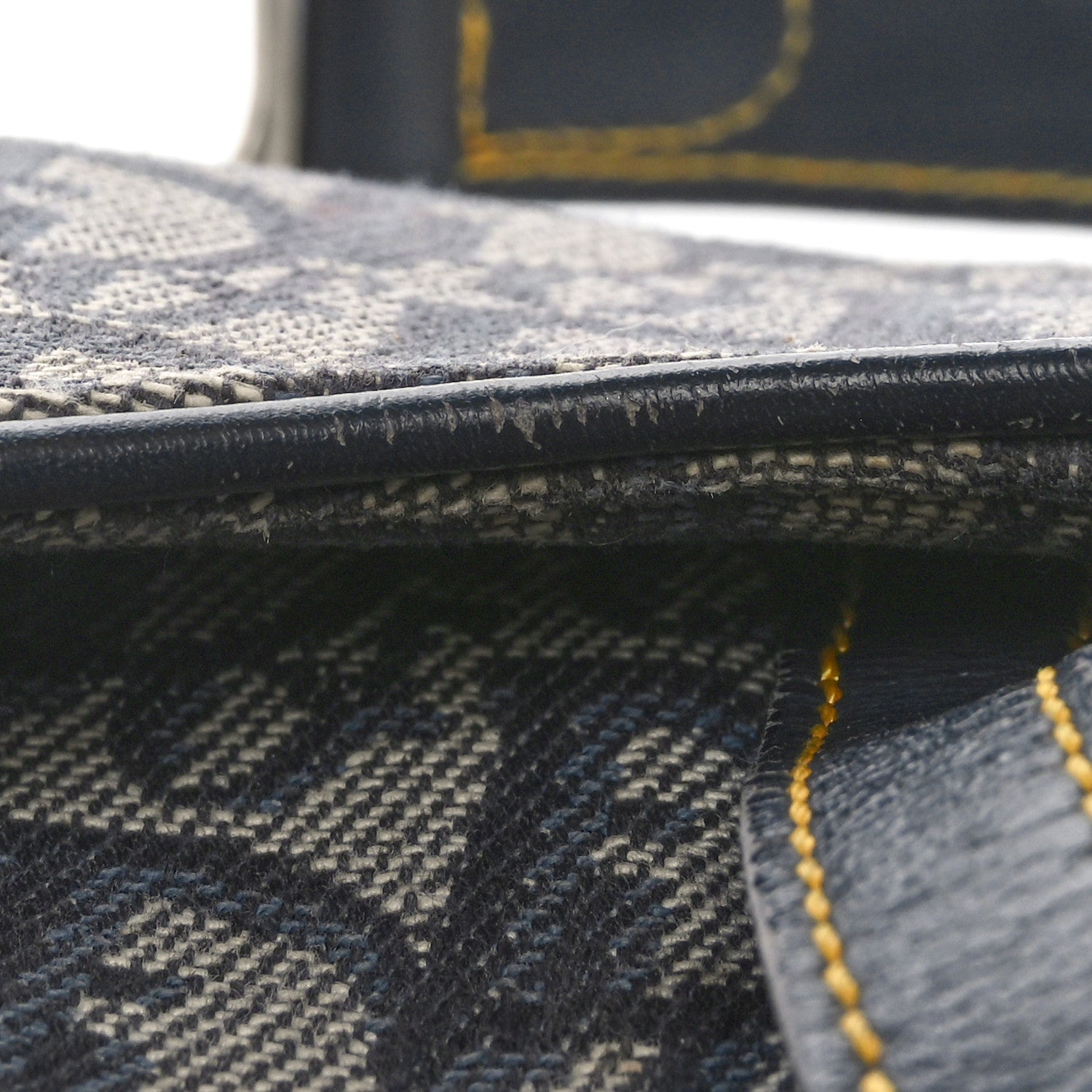 Christian Dior Monogram Saddle Bag Blue 9 of 11