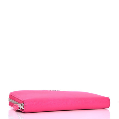Givenchy Sugar Goatskin Pandora Zip Around Wallet Shocking Pink 4 of 12