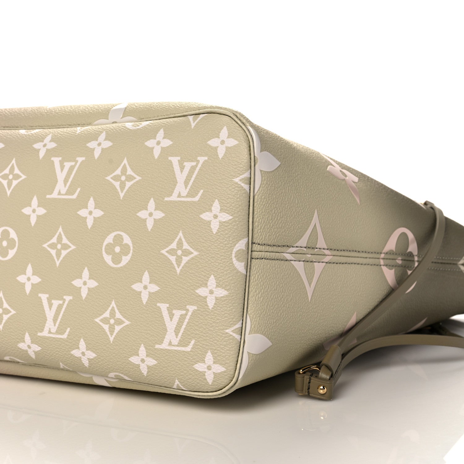 Louis Vuitton Monogram Giant Spring In The City Neverfull MM Sunset Kaki 8 of 9