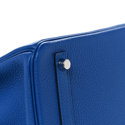 Hermes Togo Birkin 30 Bleu France 9 of 35