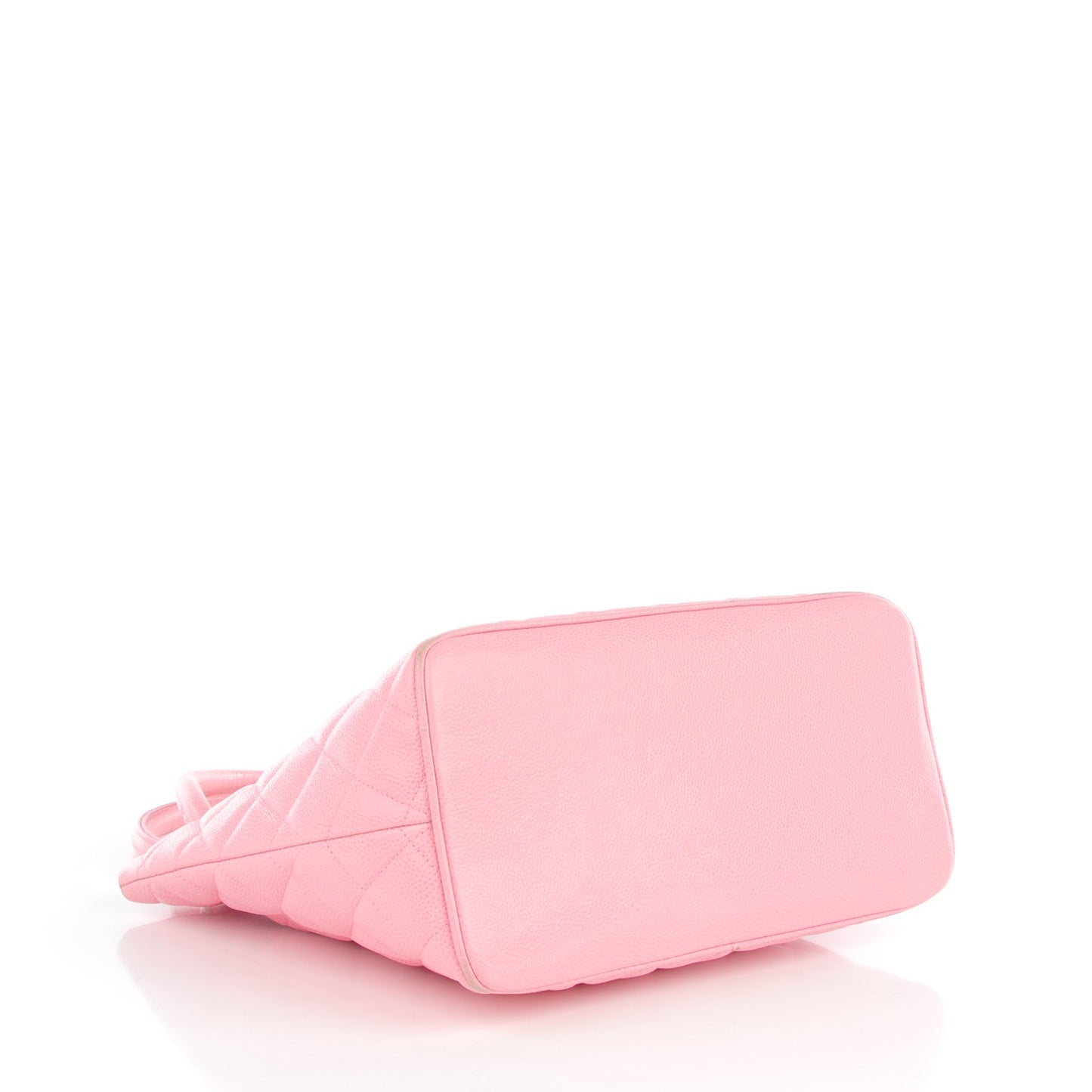 Caviar Quilted Medallion Tote Light Pink