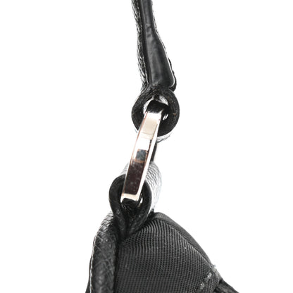Prada Tessuto Nylon Saffiano Mini Re-Edition 2005 Bag Black 11 of 11