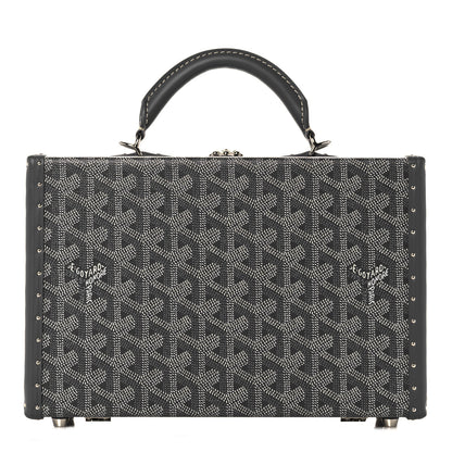Goyard Goyardine Grand Hotel Trunk Bag Grey 1 of 10