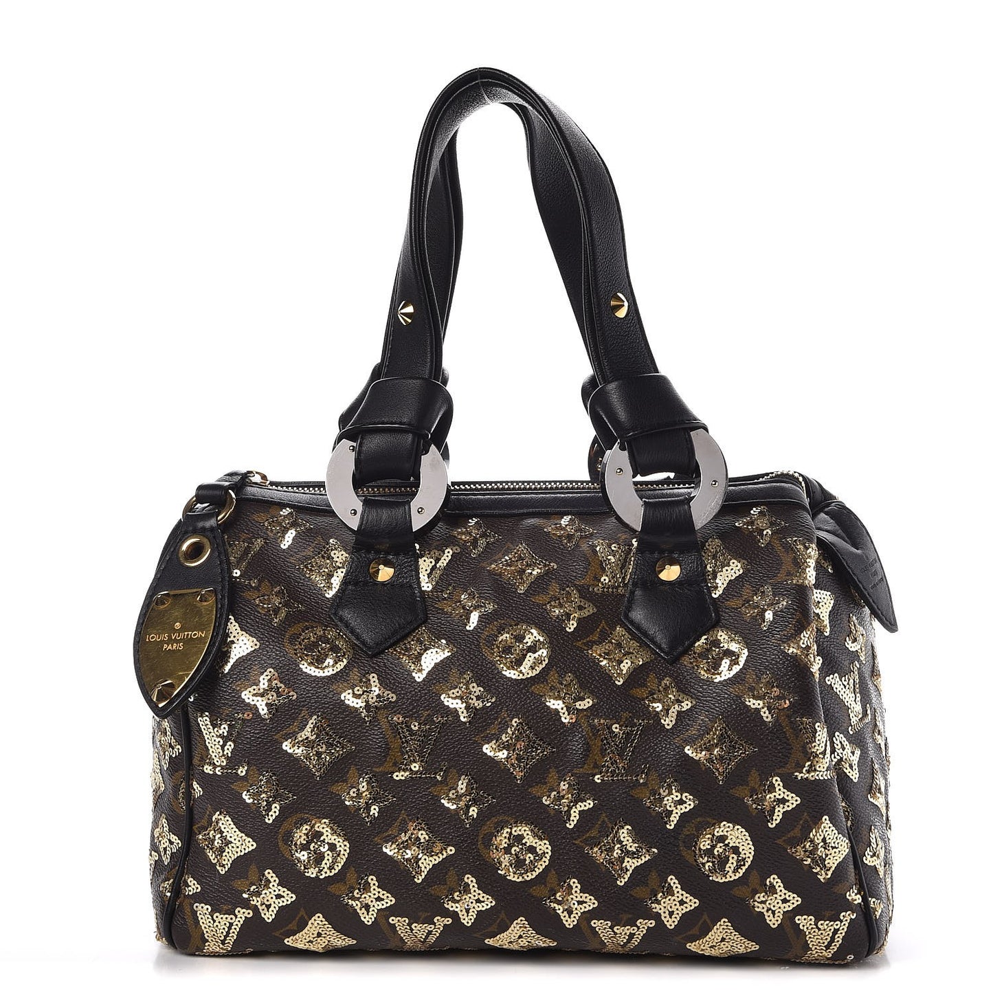 Monogram Sequins Eclipse Speedy 28 Gold