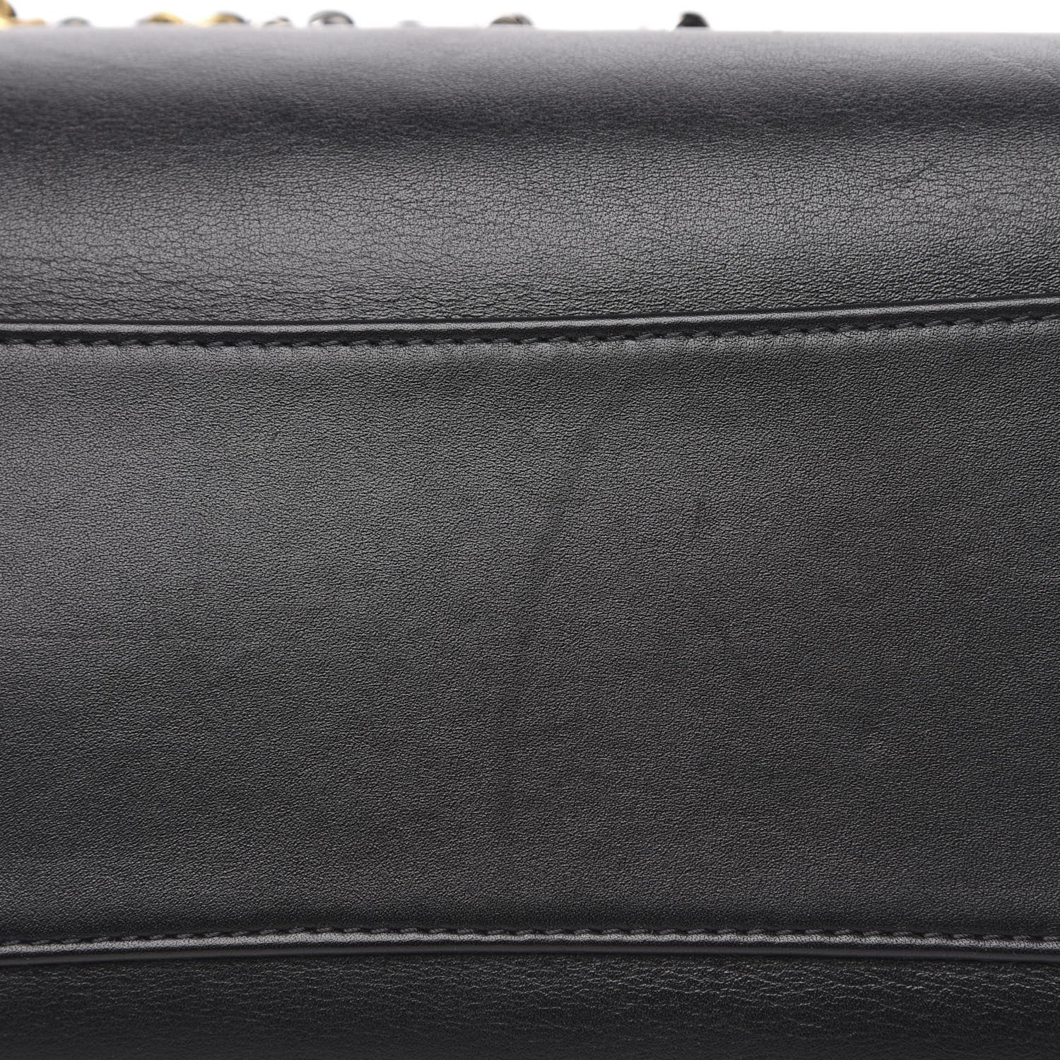 Chanel Calfskin Chain 20s Signature Hobo Black 9 of 12