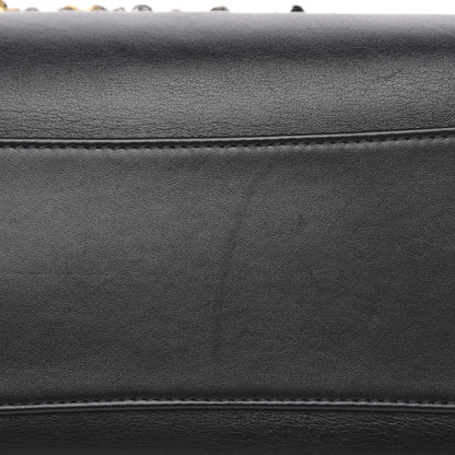 Chanel Calfskin Chain 20s Signature Hobo Black 9 of 12