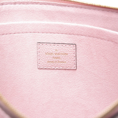Louis Vuitton Damier Ebene Daily Pouch Rose Poudre 7 of 9