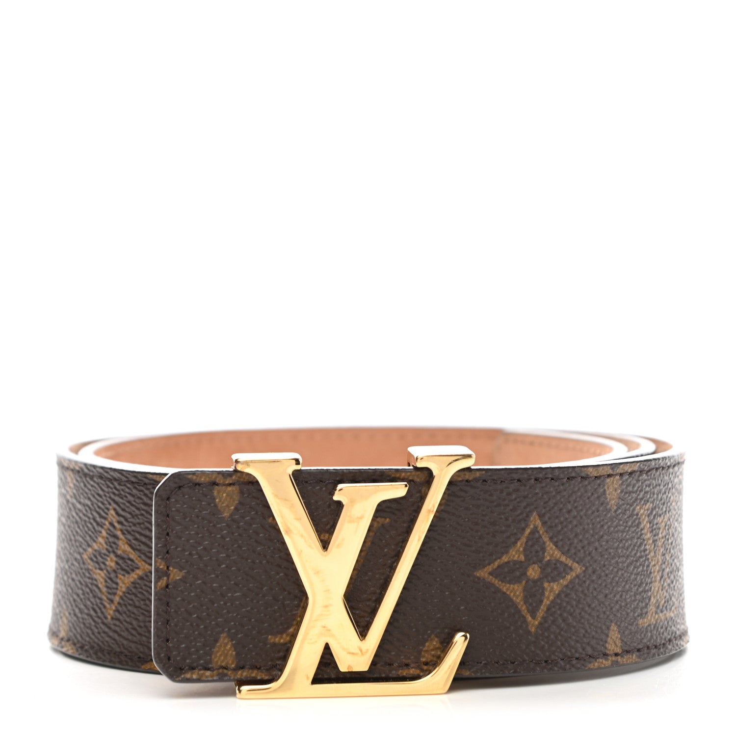 Louis Vuitton Monogram 40mm LV Initiales Belt 80 32 1 of 8