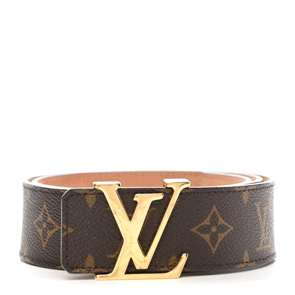 Louis Vuitton Monogram 40mm LV Initiales Belt 80 32 1 of 8