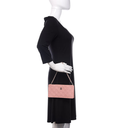 Chanel Lambskin Precious Symbols Pochette Pink 2 of 13