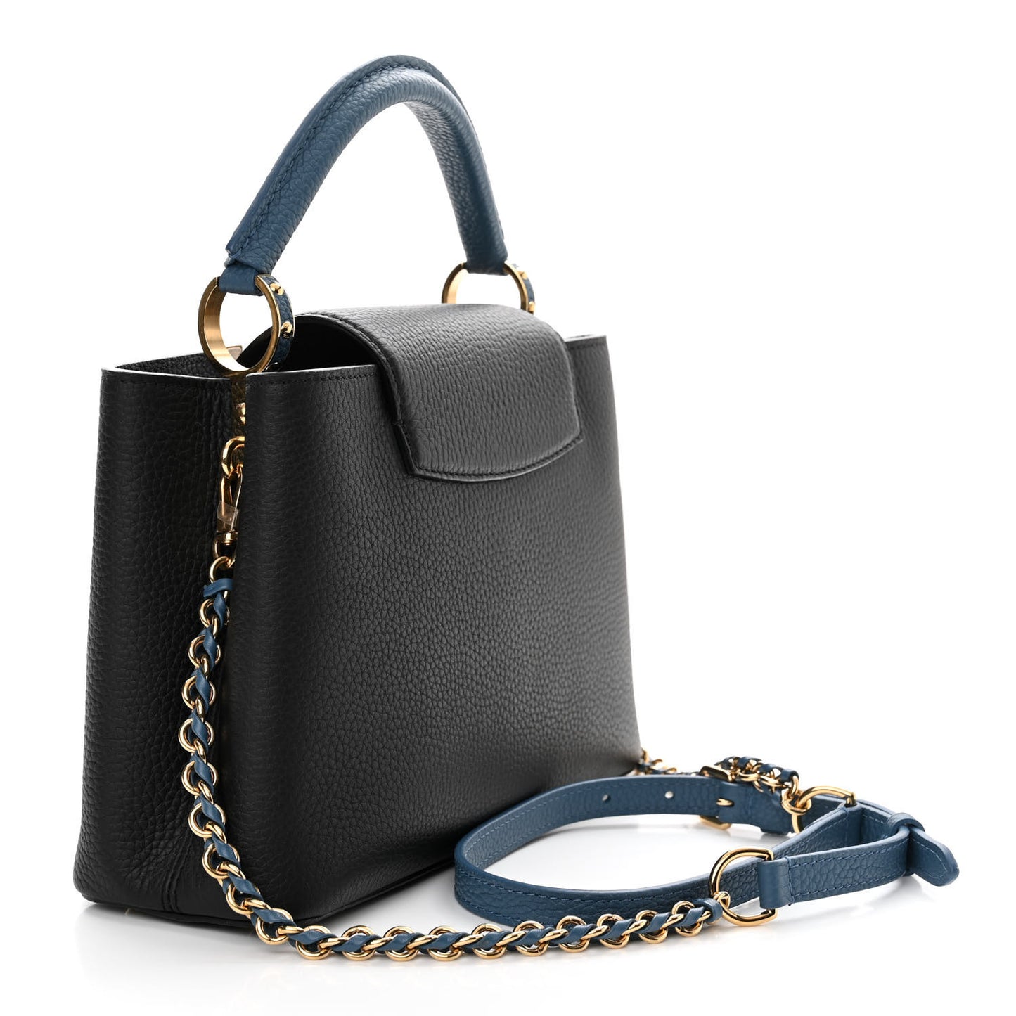 Taurillon Capucines BB Black General Blue