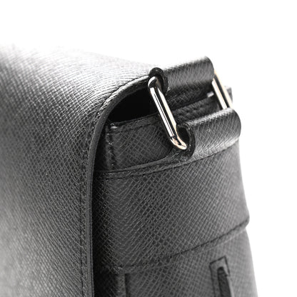 Louis Vuitton Taiga Roman MM Messenger Black 7 of 11