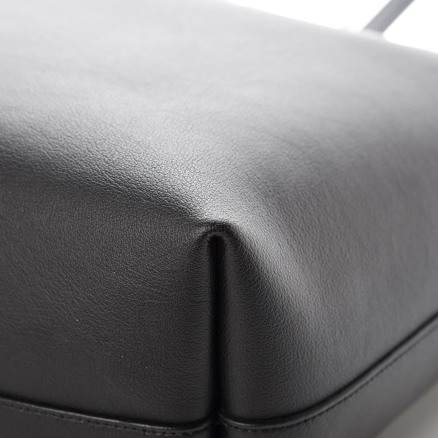 Saint Laurent Calfskin Large Shopping Tote Black 14 of 14