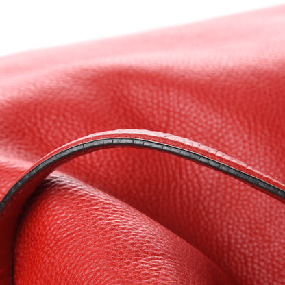 Gucci Pebbled Calfskin Large Soho Shoulder Bag Red 17 of 17