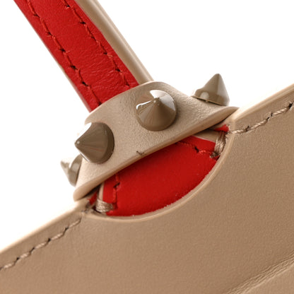 Christian Louboutin Calfskin Empire Spikes Cabata Tote Saharienne 12 of 13