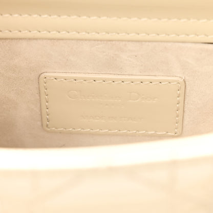 Christian Dior Patent Cannage Small Lady D-Joy White 6 of 10