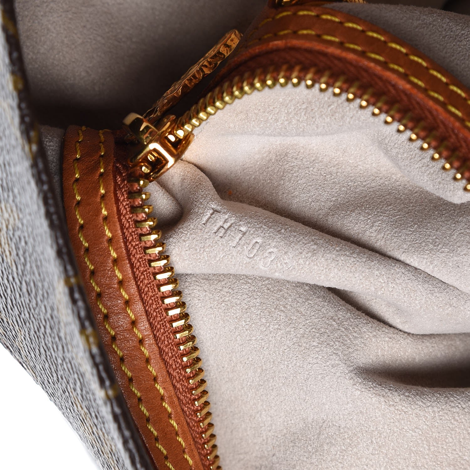 Louis Vuitton Monogram Dentelle Fersen Silver 7 of 10