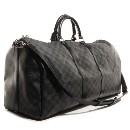 Louis Vuitton Damier Graphite Keepall Bandouliere 55 3 of 9