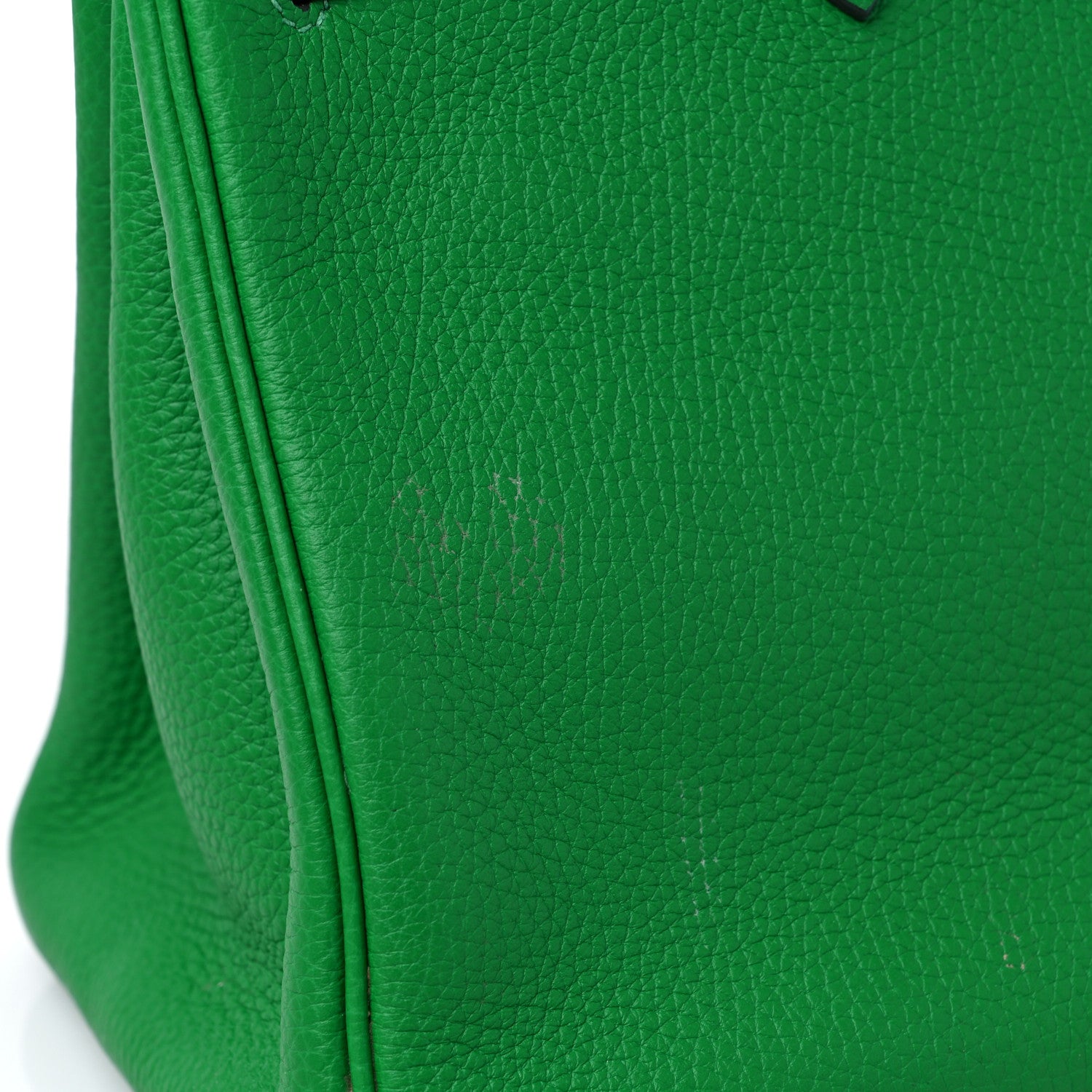 Hermes Taurillon Clemence Birkin 30 Bamboo 11 of 13