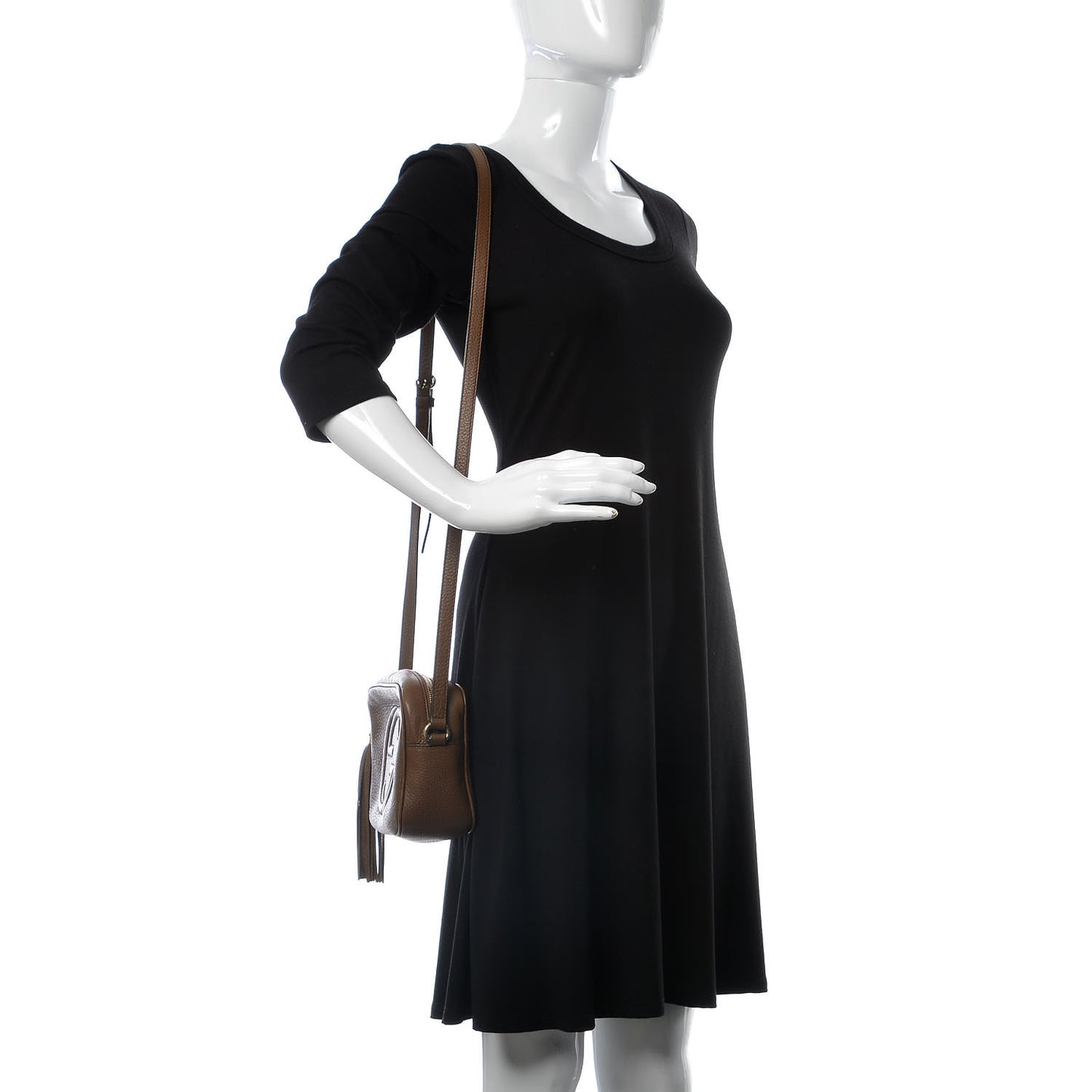 Cellarius Calfskin Small Soho Disco Bag Acero